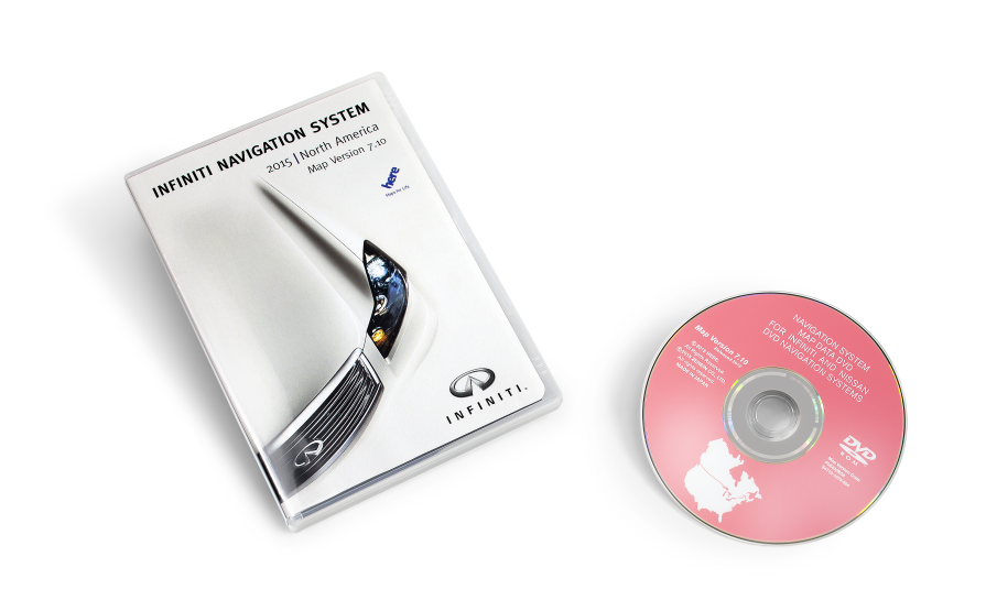 INFINITI Second Generation DVD Map Update Version 7.10 (2015) for United  States and Canada | HERE