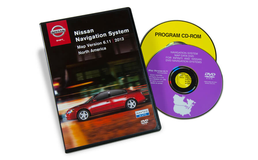 Nissan First Generation DVD Map Update Version 6.11 (2013) for United  States and Canada | HERE